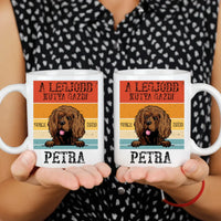 A legjobb kutyagazdi egyedi ajándék bögre