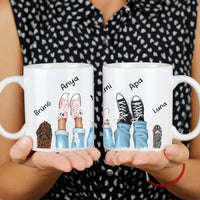 Tornacipős család bögre