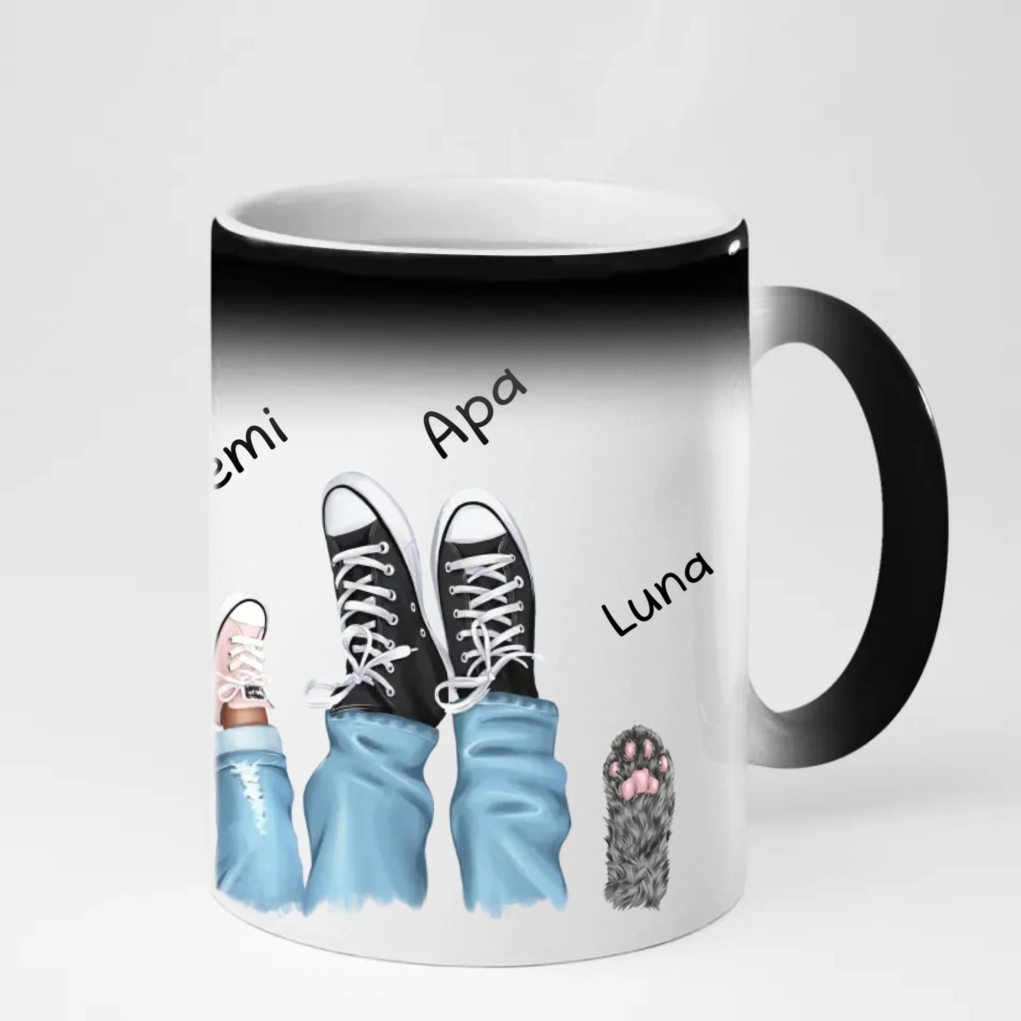 Tornacipős család bögre