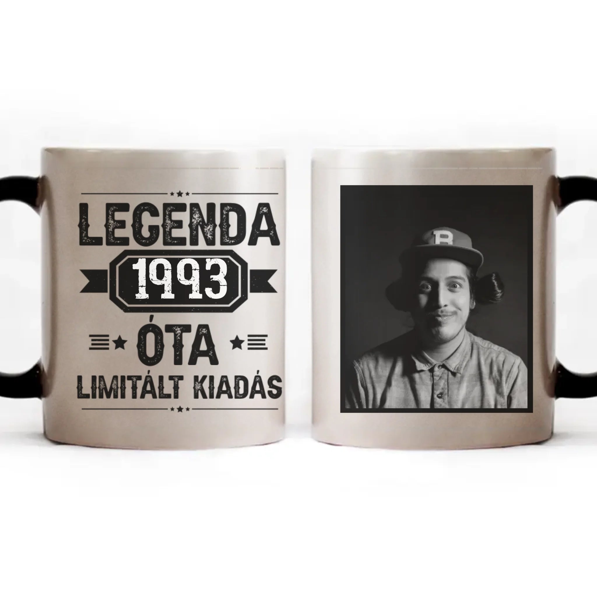 Limitált kiadás egyedi képes szülinapi bögre