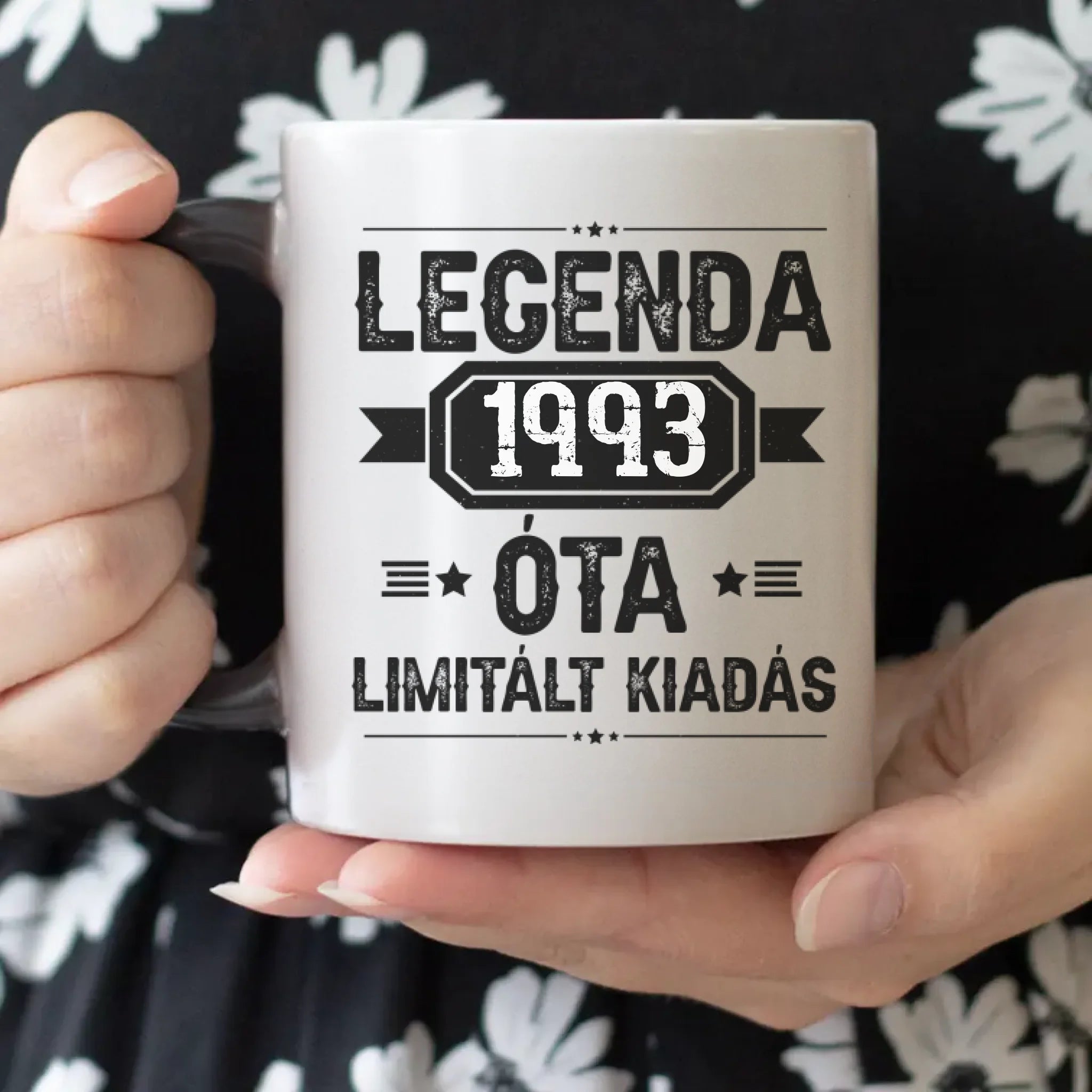 Limitált kiadás egyedi képes szülinapi bögre