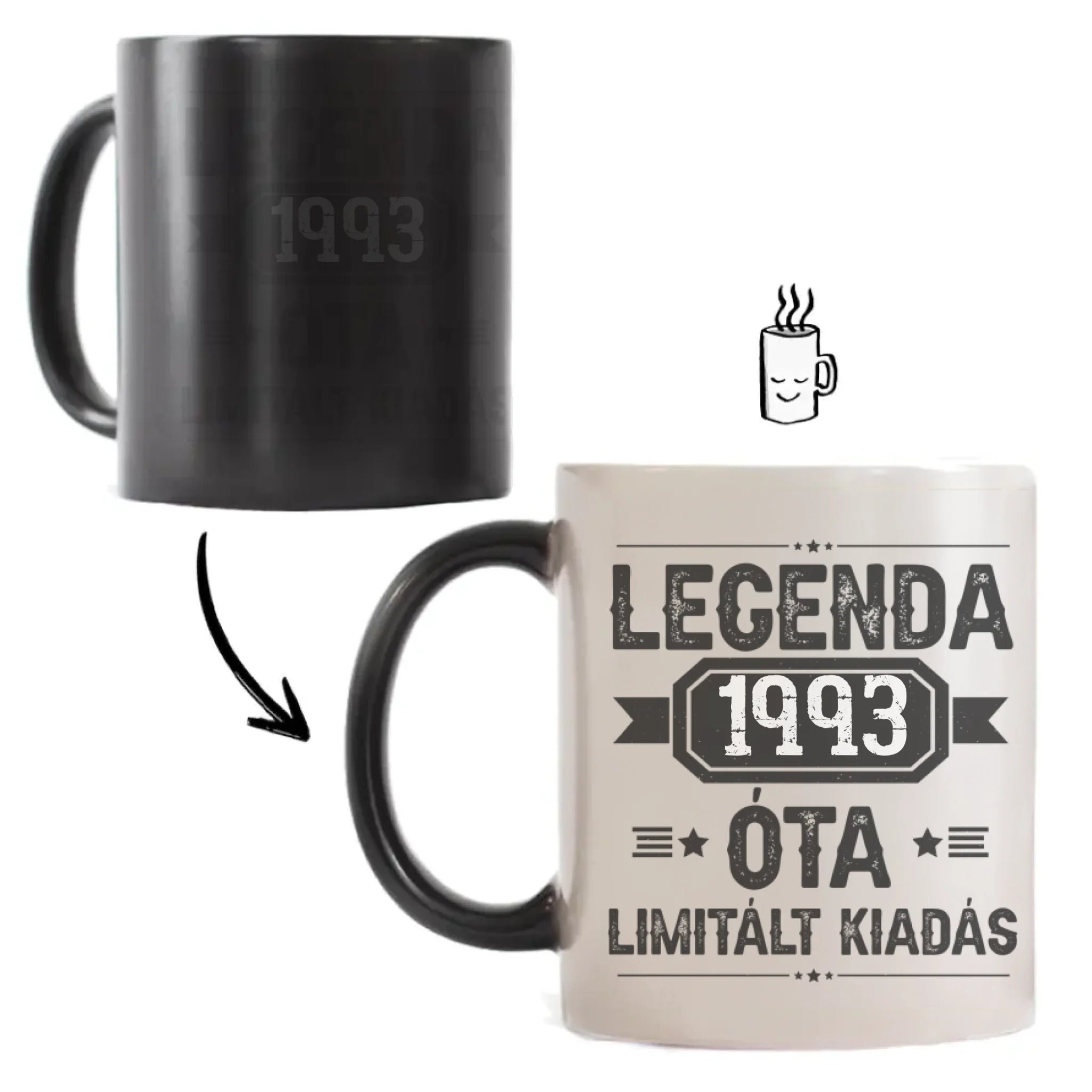 Limitált kiadás egyedi képes szülinapi bögre