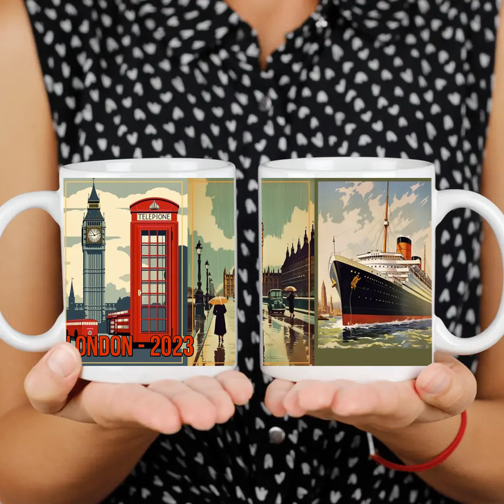 Anglia szuvenír ajándék bögre