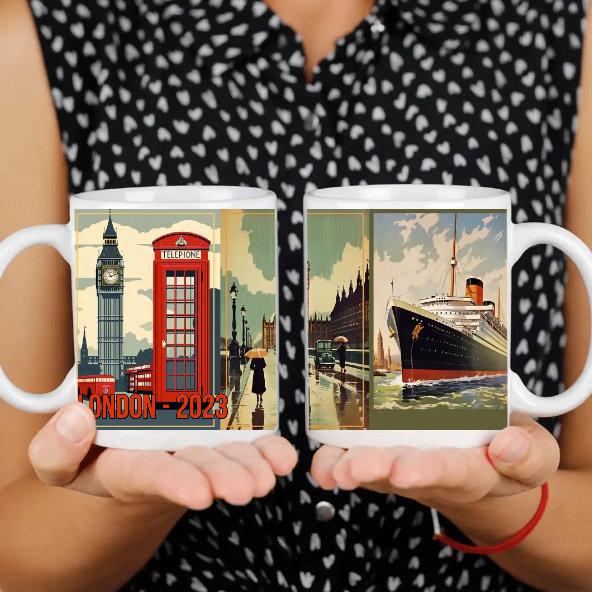 Anglia szuvenír ajándék bögre