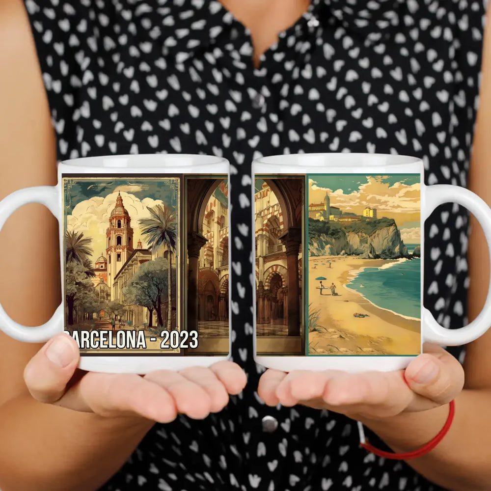 Spanyolország szuvenír ajándék bögre