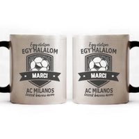 Egyedi neves AC Milan ajándék bögre