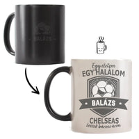 Egyedi neves Chelsea FC ajándék bögre