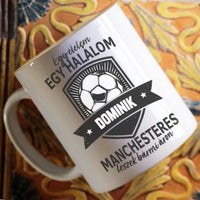 Egyedi neves Manchester United FC ajándék bögre