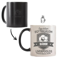 Egyedi neves Liverpool FC ajándék bögre