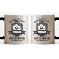 Egyedi neves Manchester United FC ajándék bögre