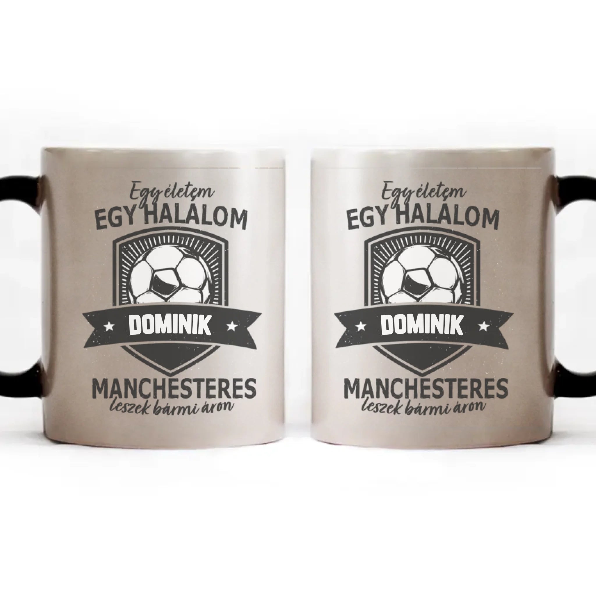 Egyedi neves Manchester United FC ajándék bögre