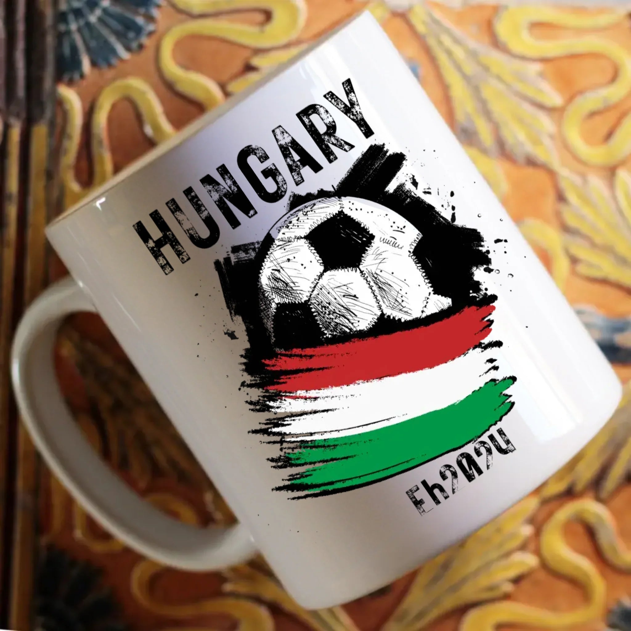 Személyre szabható EB 2024 ajándék bögre