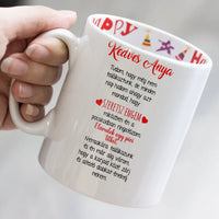 Egyedi ultrahang képes bögre Várandós Anyukáknak