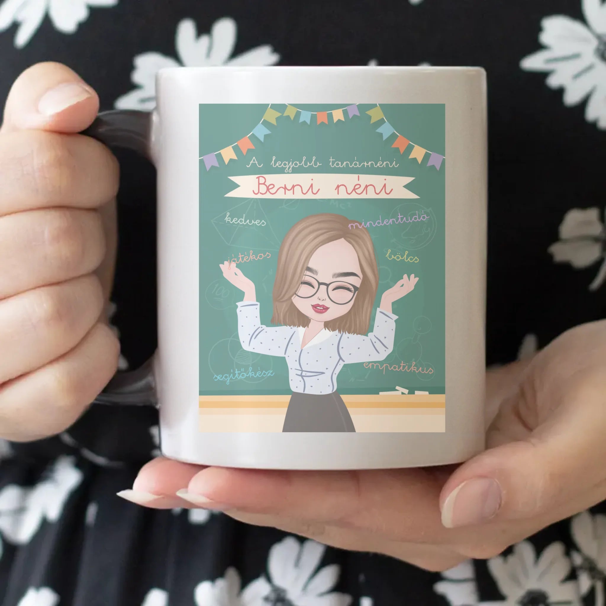 Egyedi ajándék gyerekeknek - személyre szabható kislány és kisfiú gyerek bögre névvel