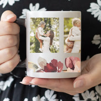 Nagynéni szeretünk - egyedi képes bögre választható felirattal