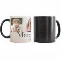 Mama szeretünk - egyedi képes bögre választható felirattal