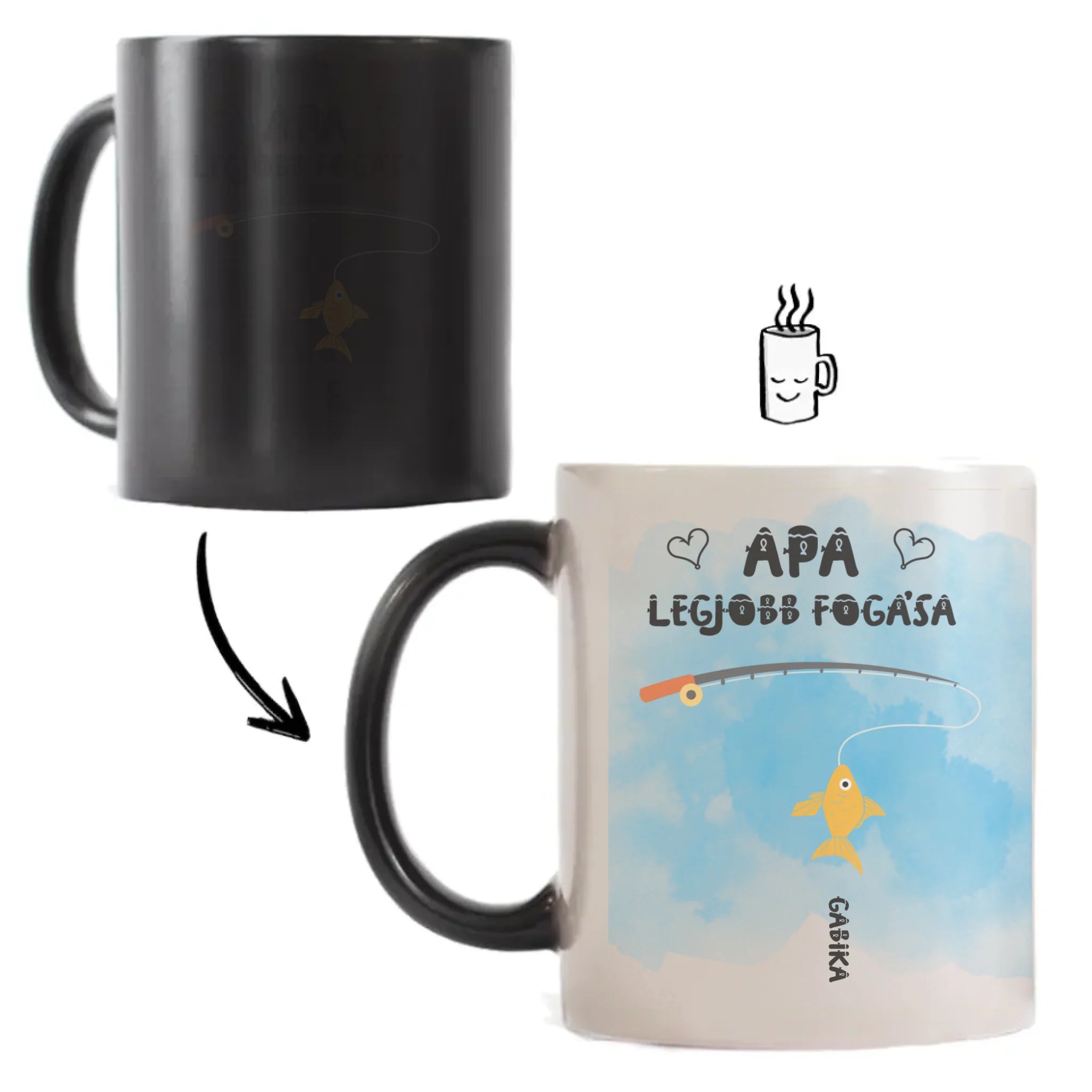 Ajándék Apáknak - Egyedi neves Apa legjobb fogásai bögre