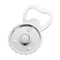 Ajándék férfiaknak karácsonyra - sörnyitó hűtőmágnes egyedi képpel