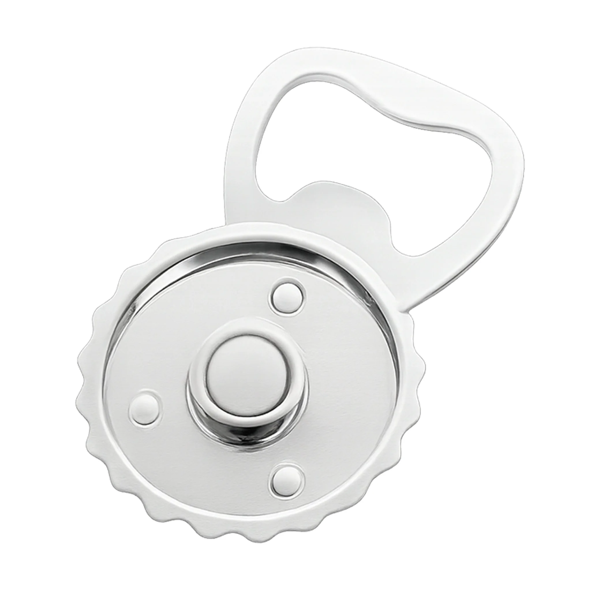 Nagypapa karácsonyi ajándék - sörnyitó hűtőmágnes egyedi képpel