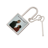 Egyedi lakat fényképpel és felirattal karácsonyi ajándék férjnek