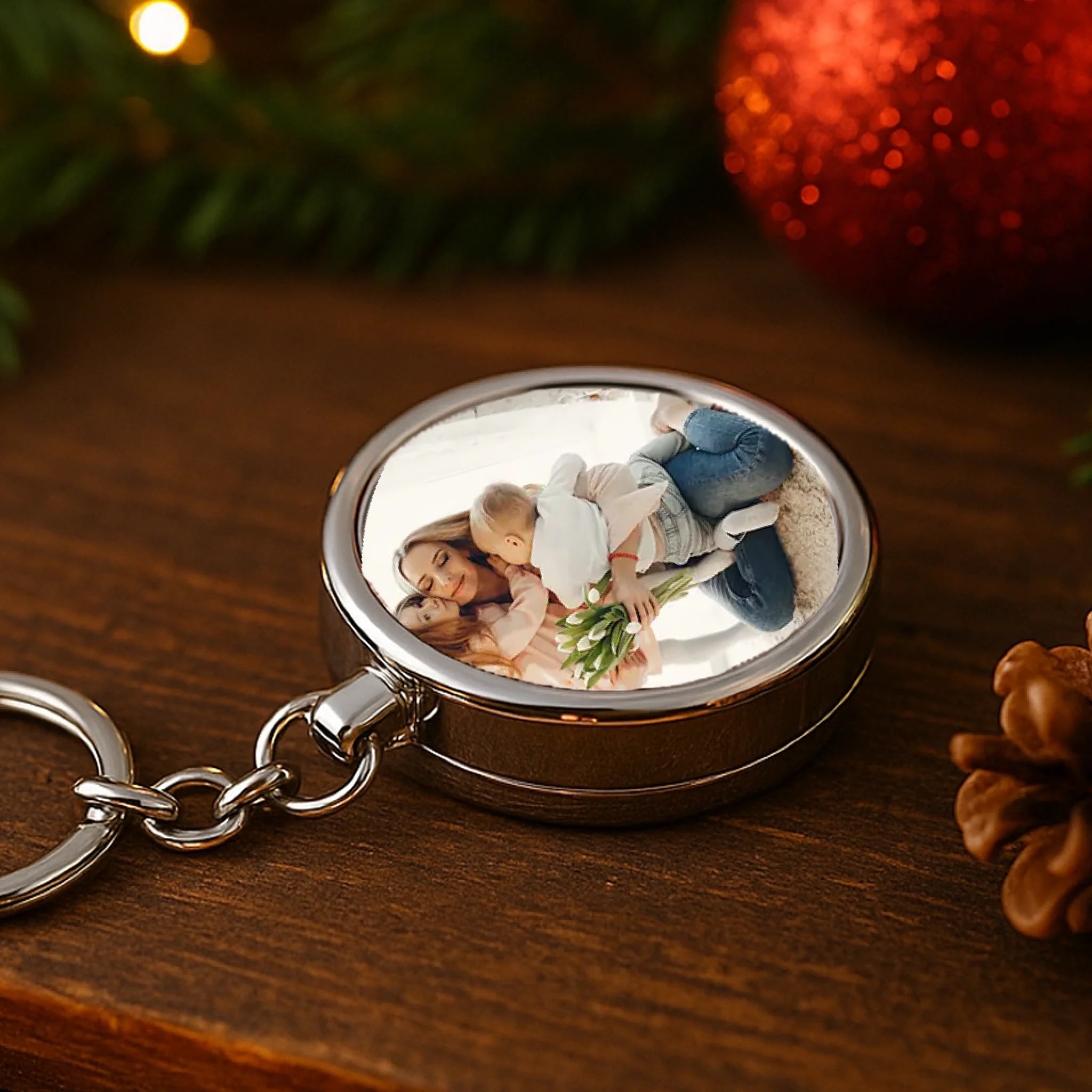 Egyedi képes univerzális kulcstartó