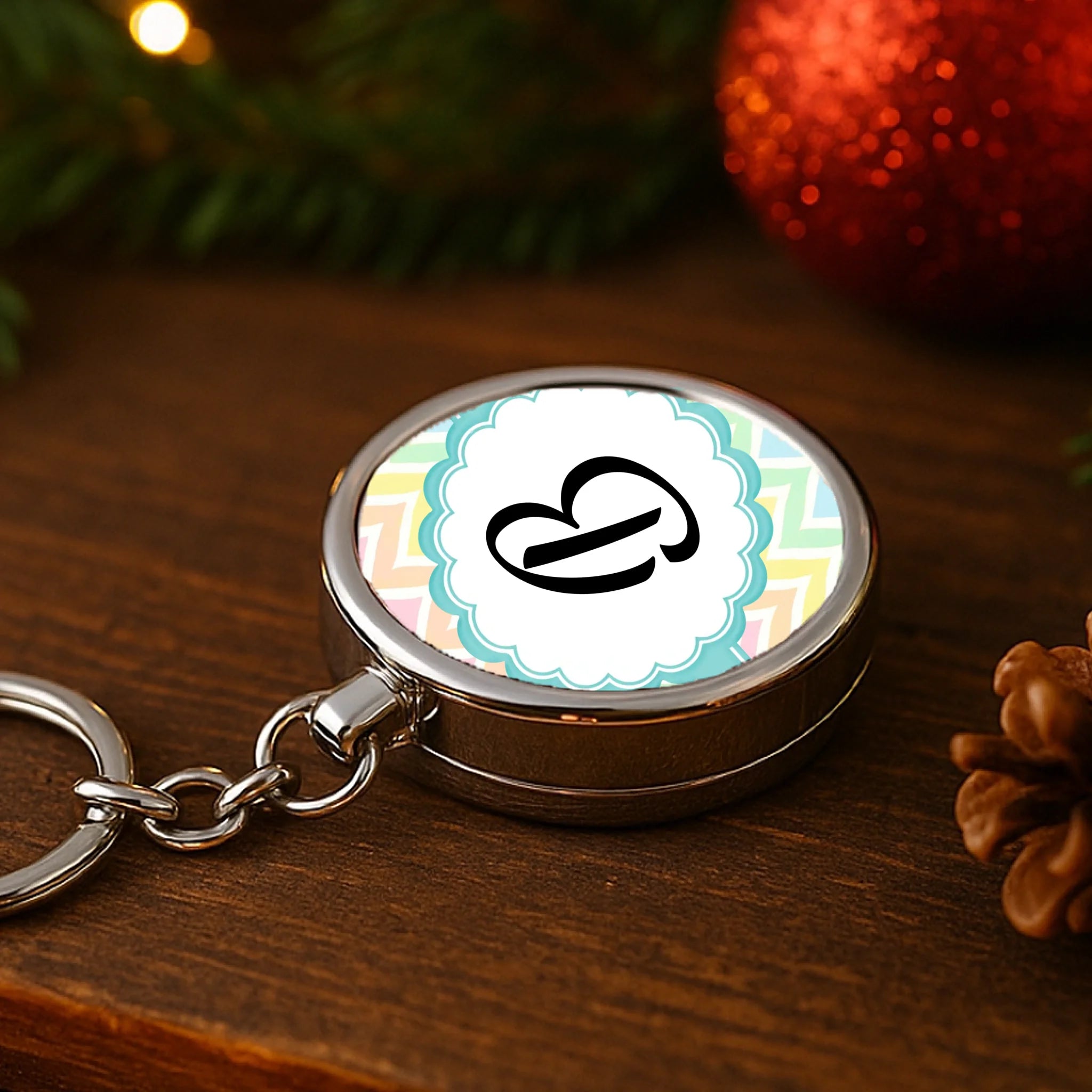 Monogramos univerzális kulcstartó