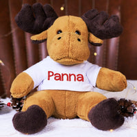 Egyedi neves plüss szarvas