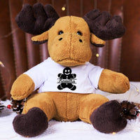 Egyedi neves plüss szarvas Mézivel