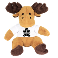 Egyedi neves plüss szarvas Mézivel