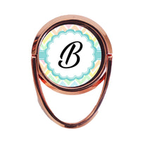 Monogramos telefontartó gyűrű