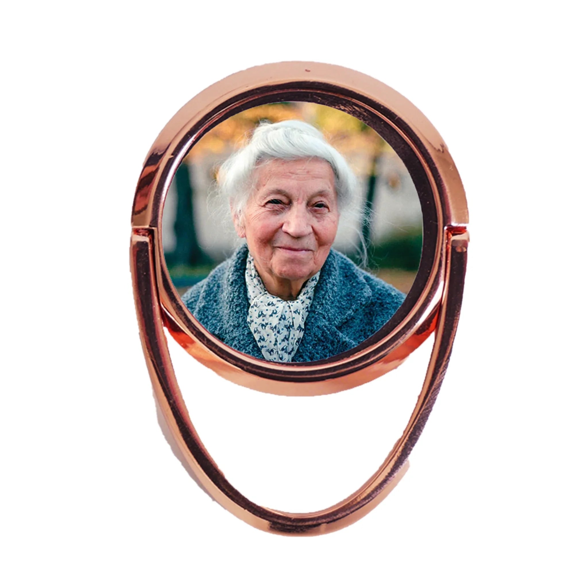 Egyedi képes telefontartó gyűrű karácsonyi ajándék mamának