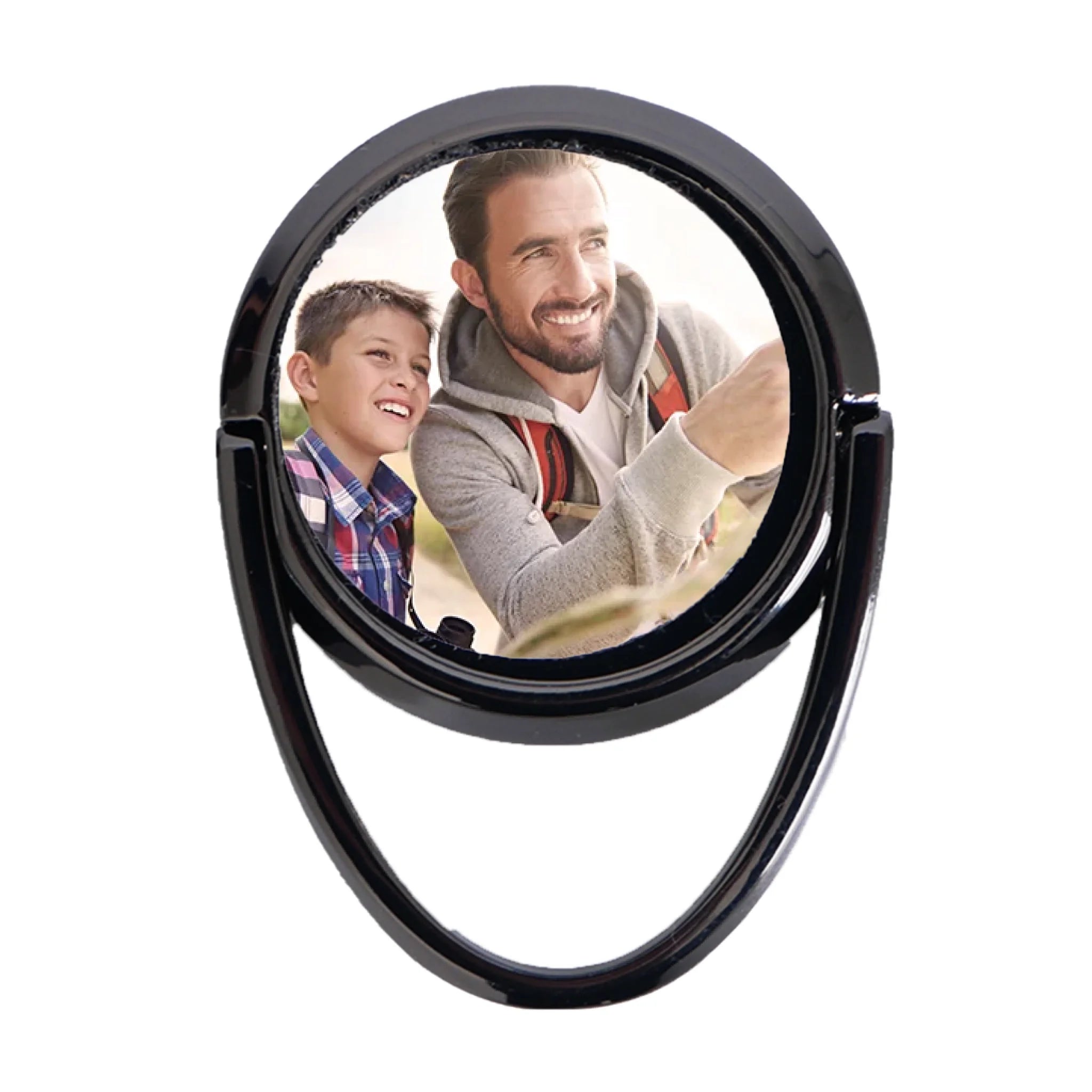 Egyedi képes telefontartó gyűrű karácsonyi ajándék apának