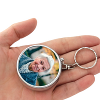 Univerzális kulcstartó egyedi képpel nagymamáknak