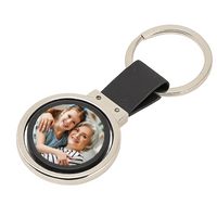 Ajándék nagymamának karácsonyra- egyedi képes kétoldalas kulcstartó