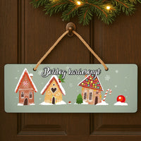 Karácsonyi tábla egyedi felirattal