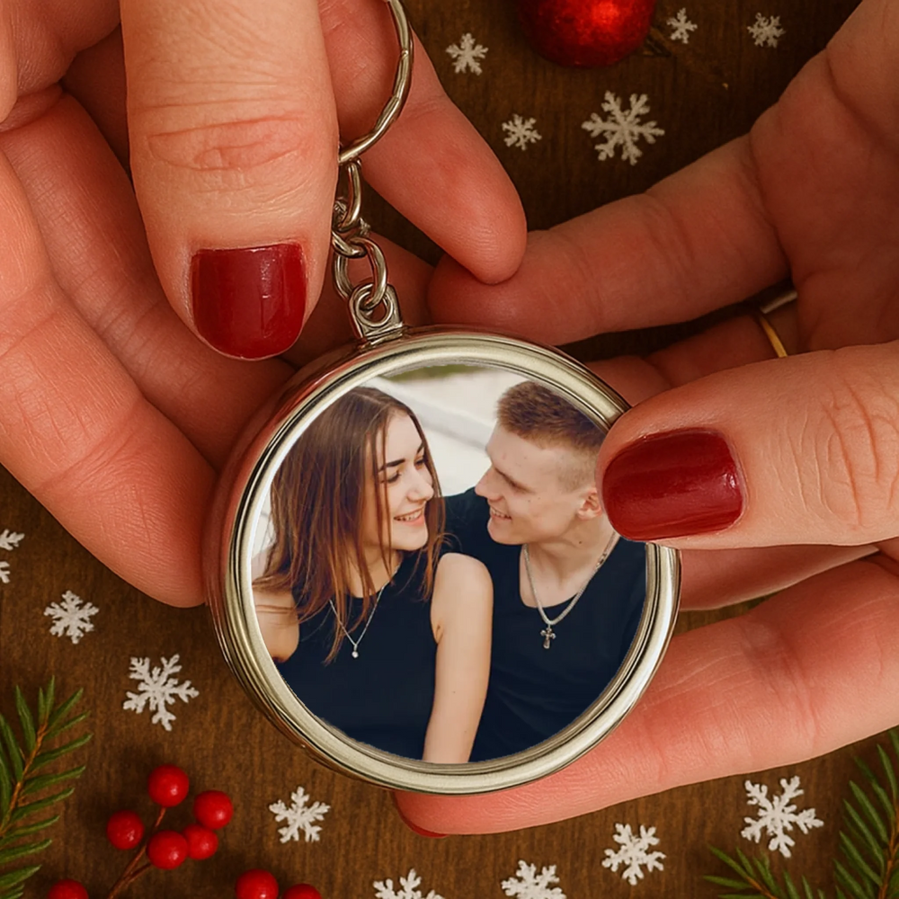 Egyedi képes univerzális kulcstartó