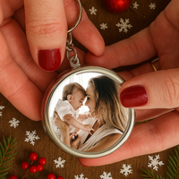 Univerzális kulcstartó egyedi képpel anyáknak