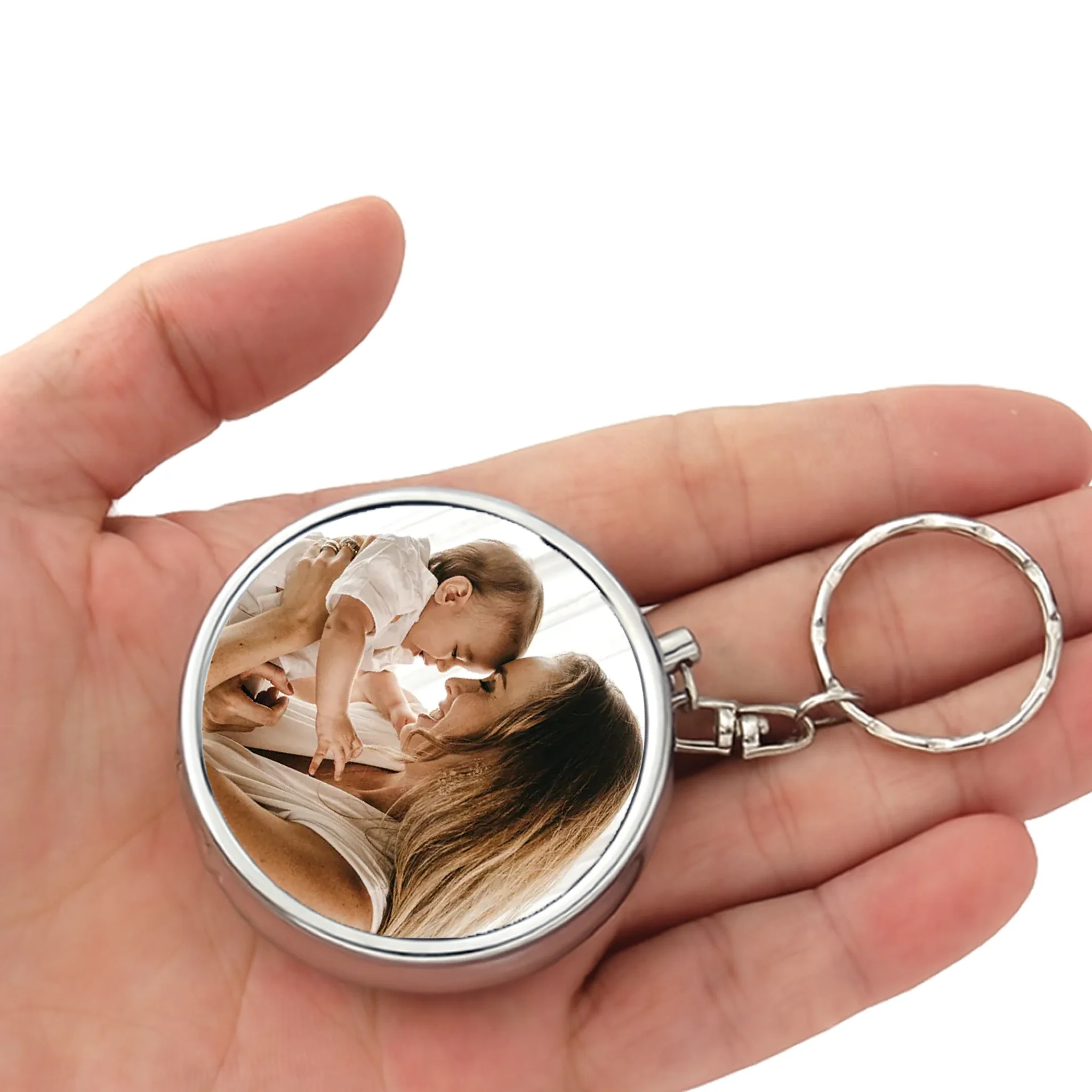 Univerzális kulcstartó egyedi képpel anyáknak