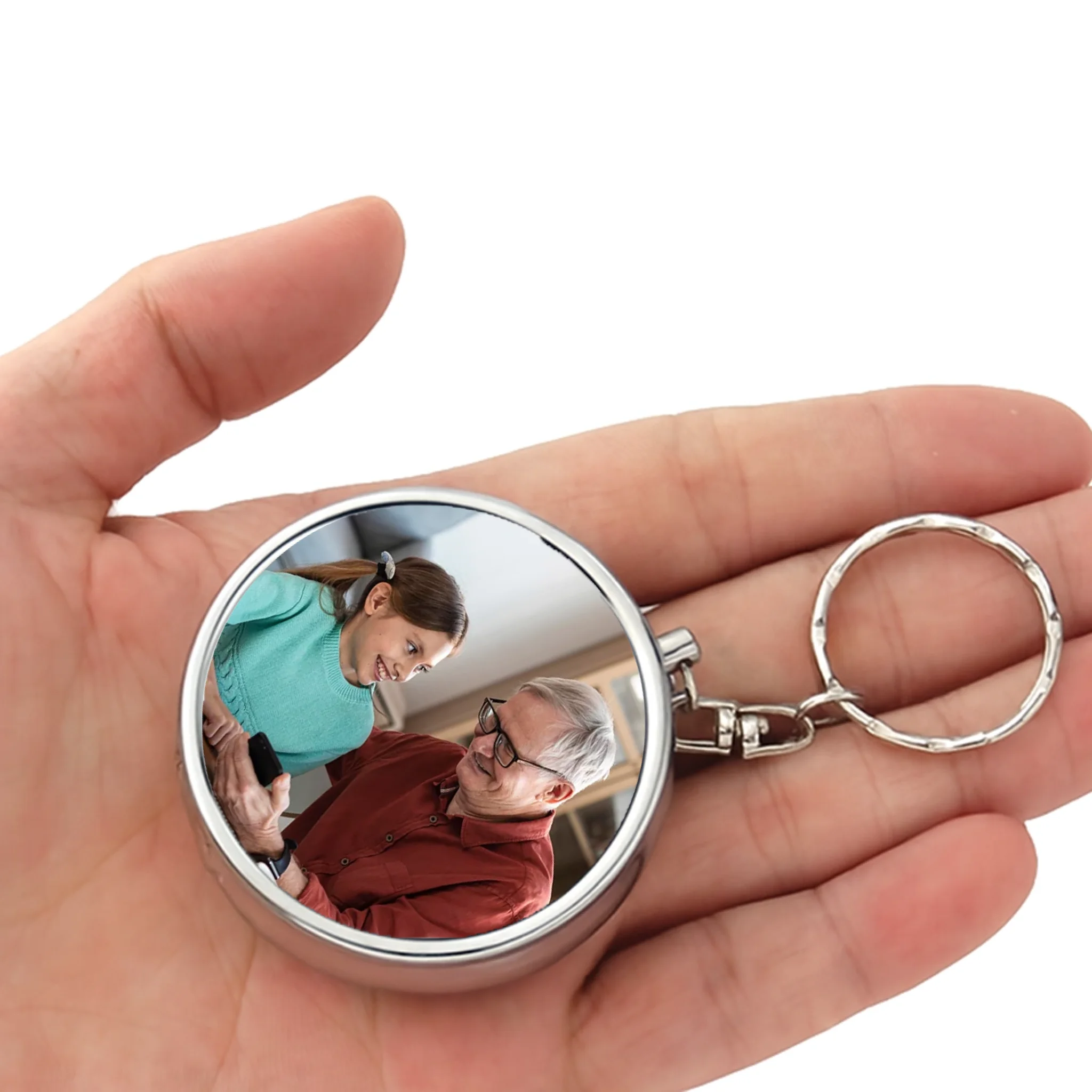 Univerzális kulcstartó egyedi képpel nagypapáknak