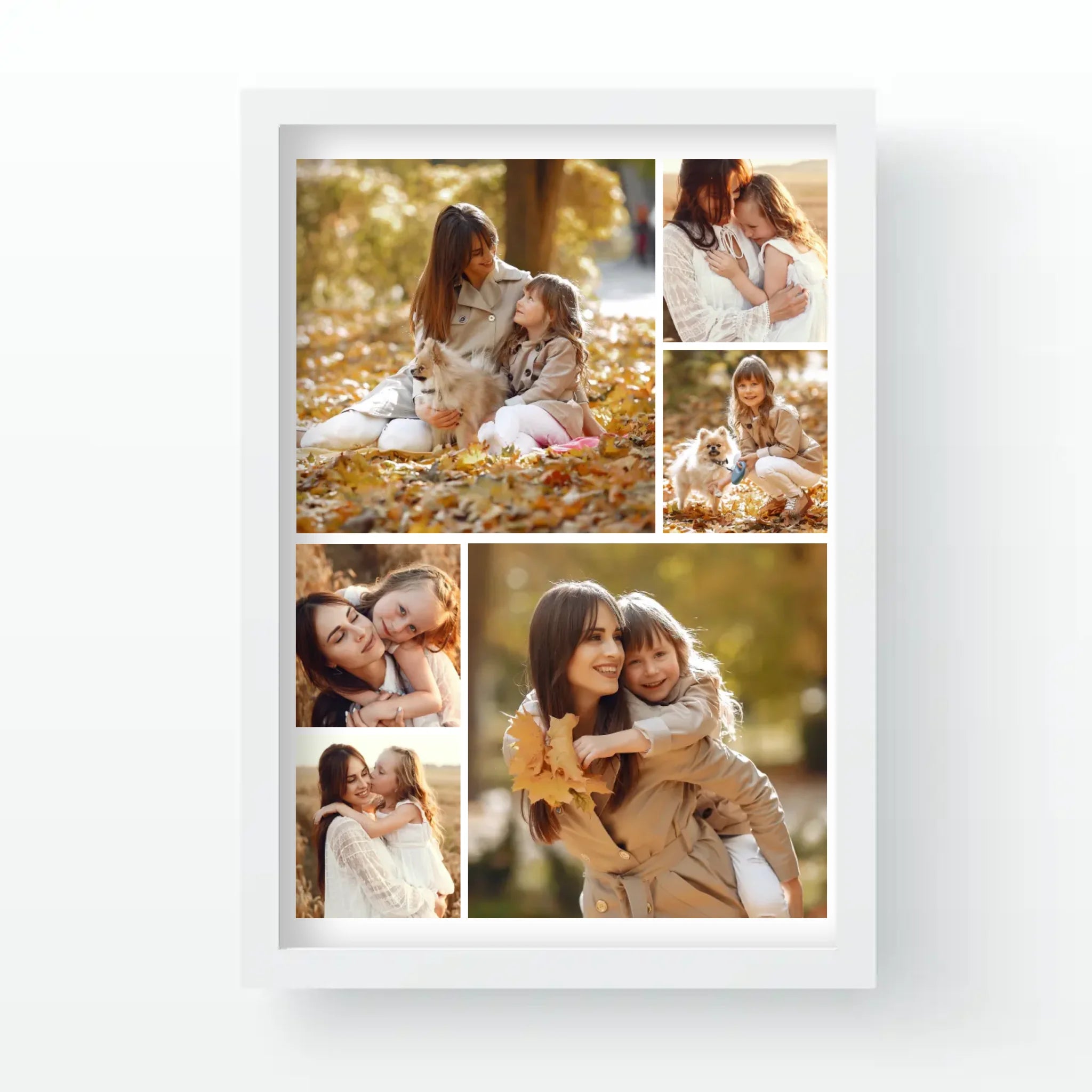 Fotókollázs falikép anyáknak