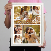 Fotókollázs falikép anyáknak