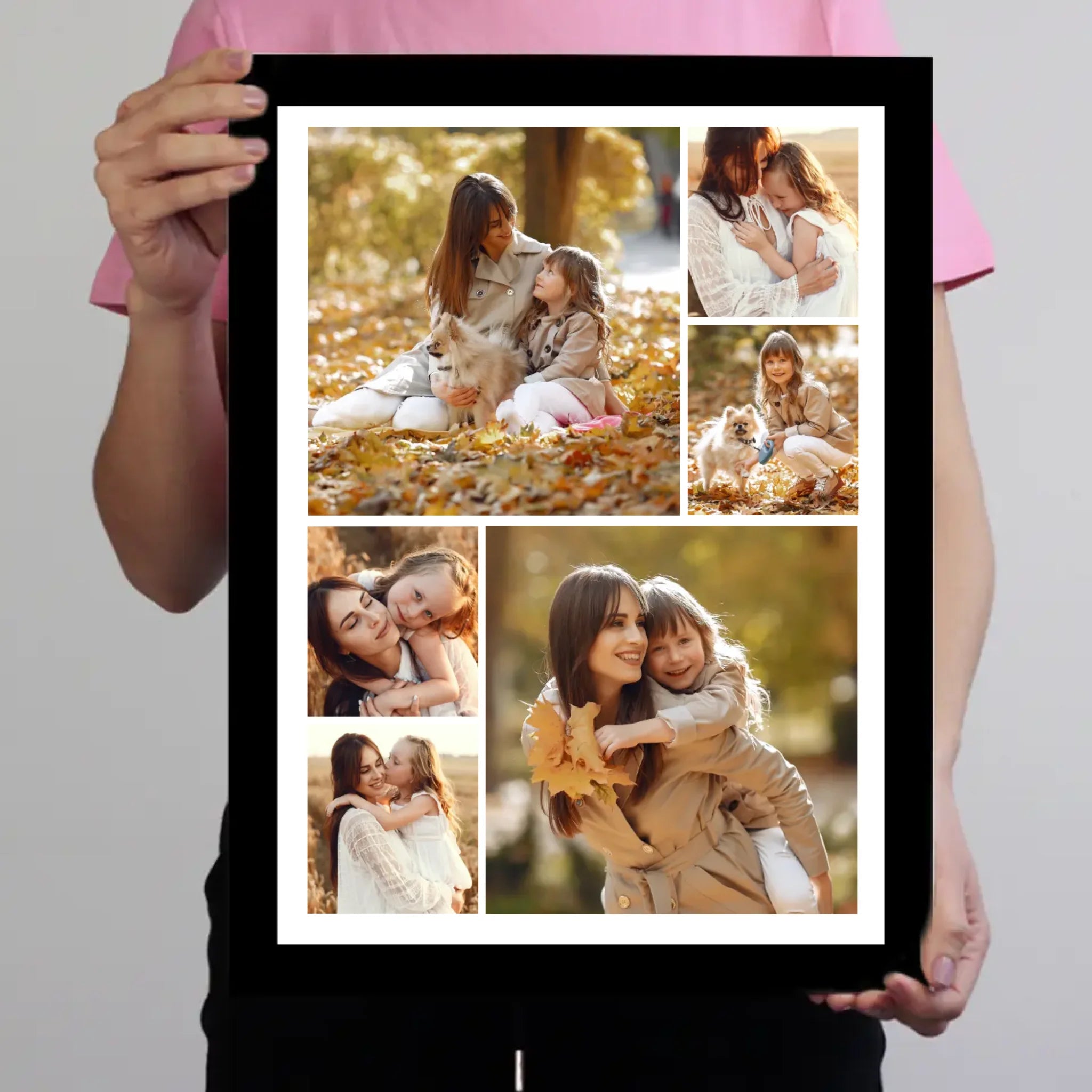 Fotókollázs falikép anyáknak