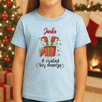 A család kis manója gyerek póló karácsonyra