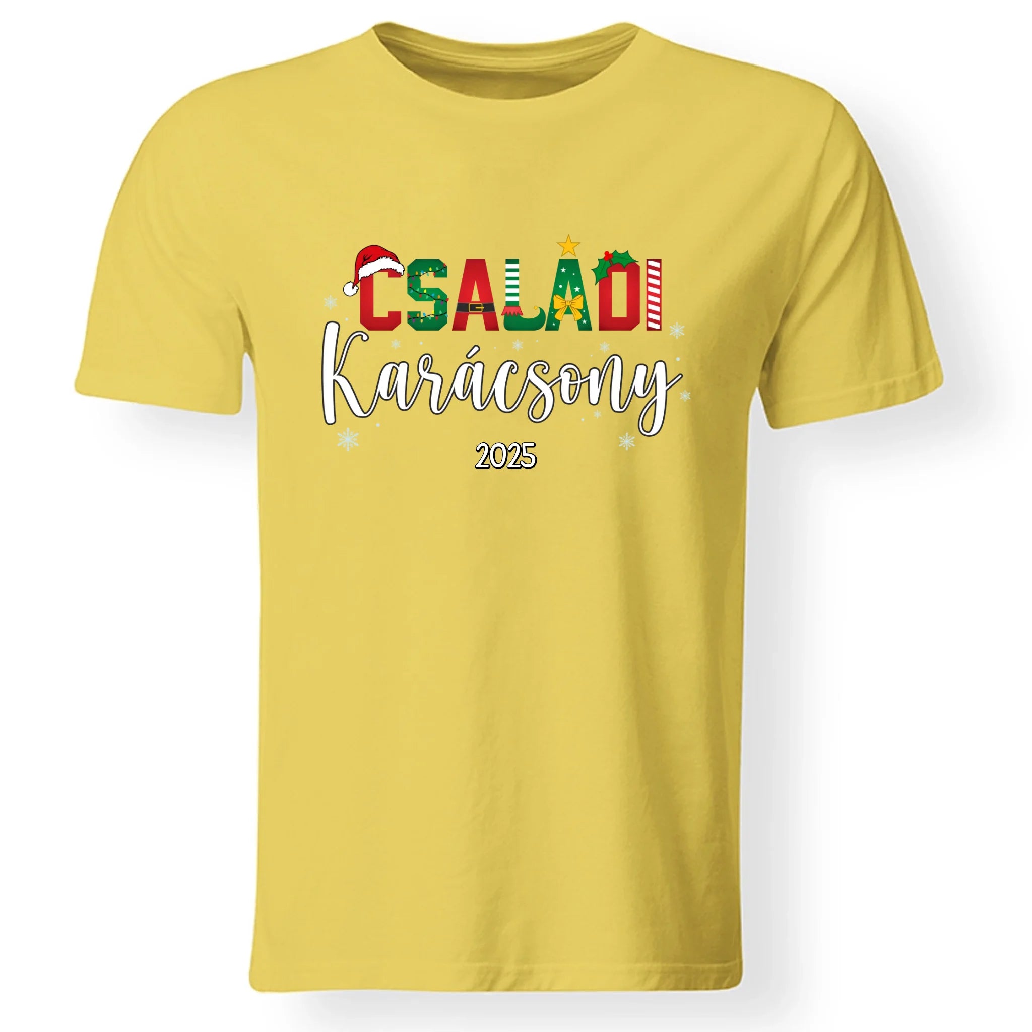 Családi Karácsony férfi póló