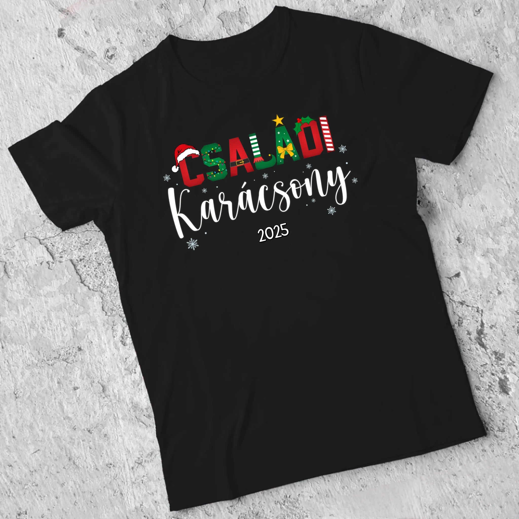 Családi Karácsony férfi póló