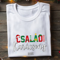 Családi Karácsony férfi póló