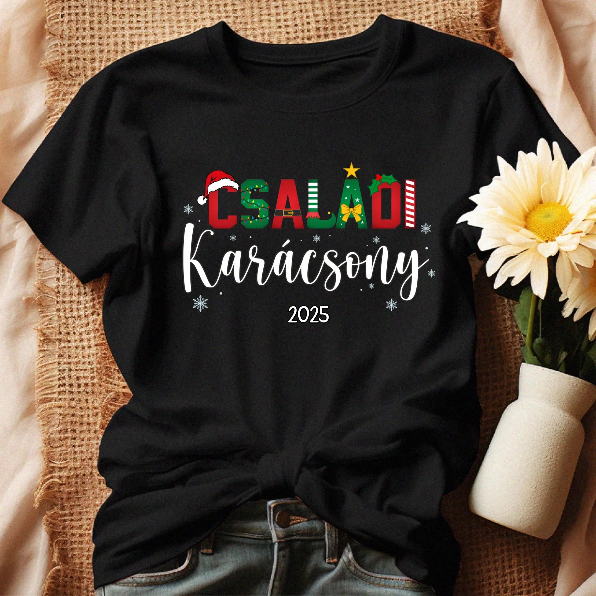 Családi Karácsony női póló