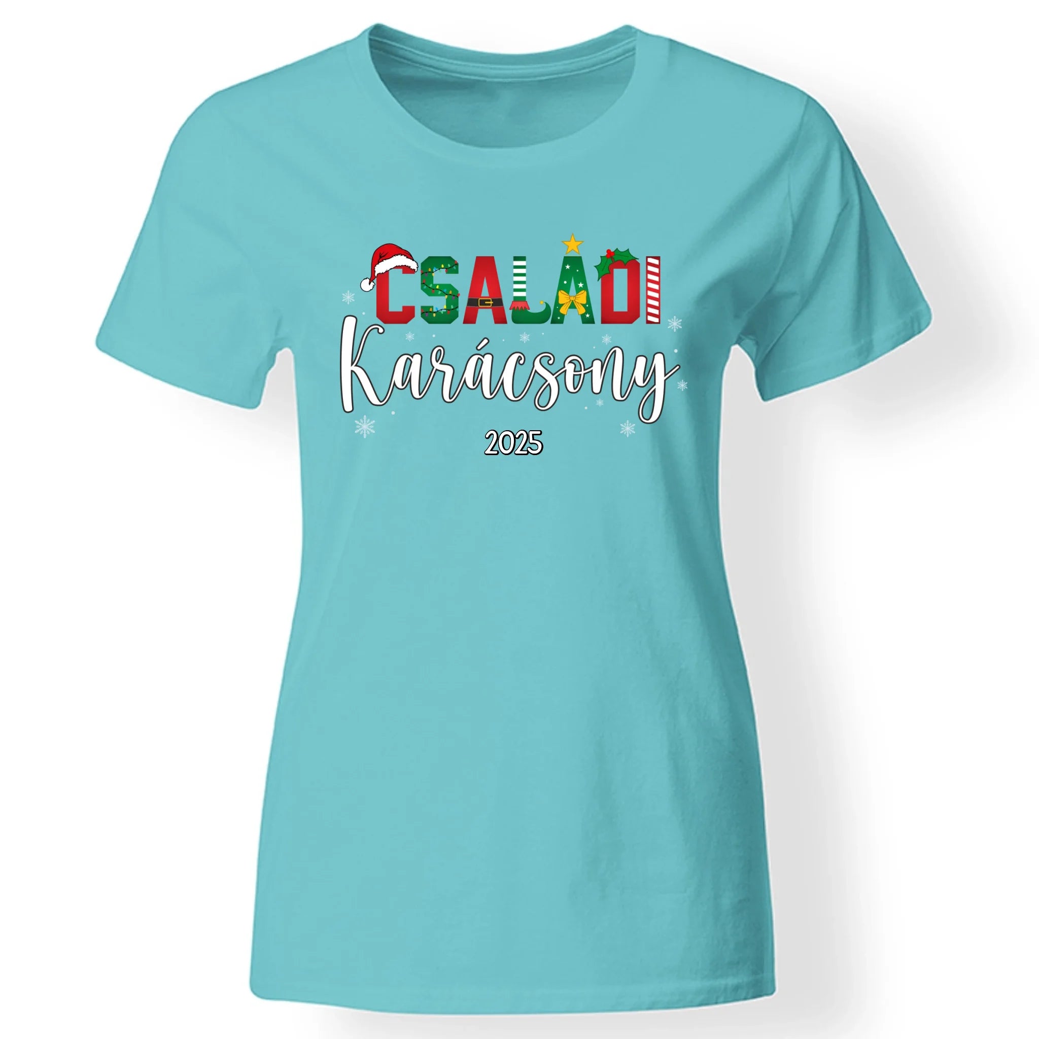 Családi Karácsony női póló