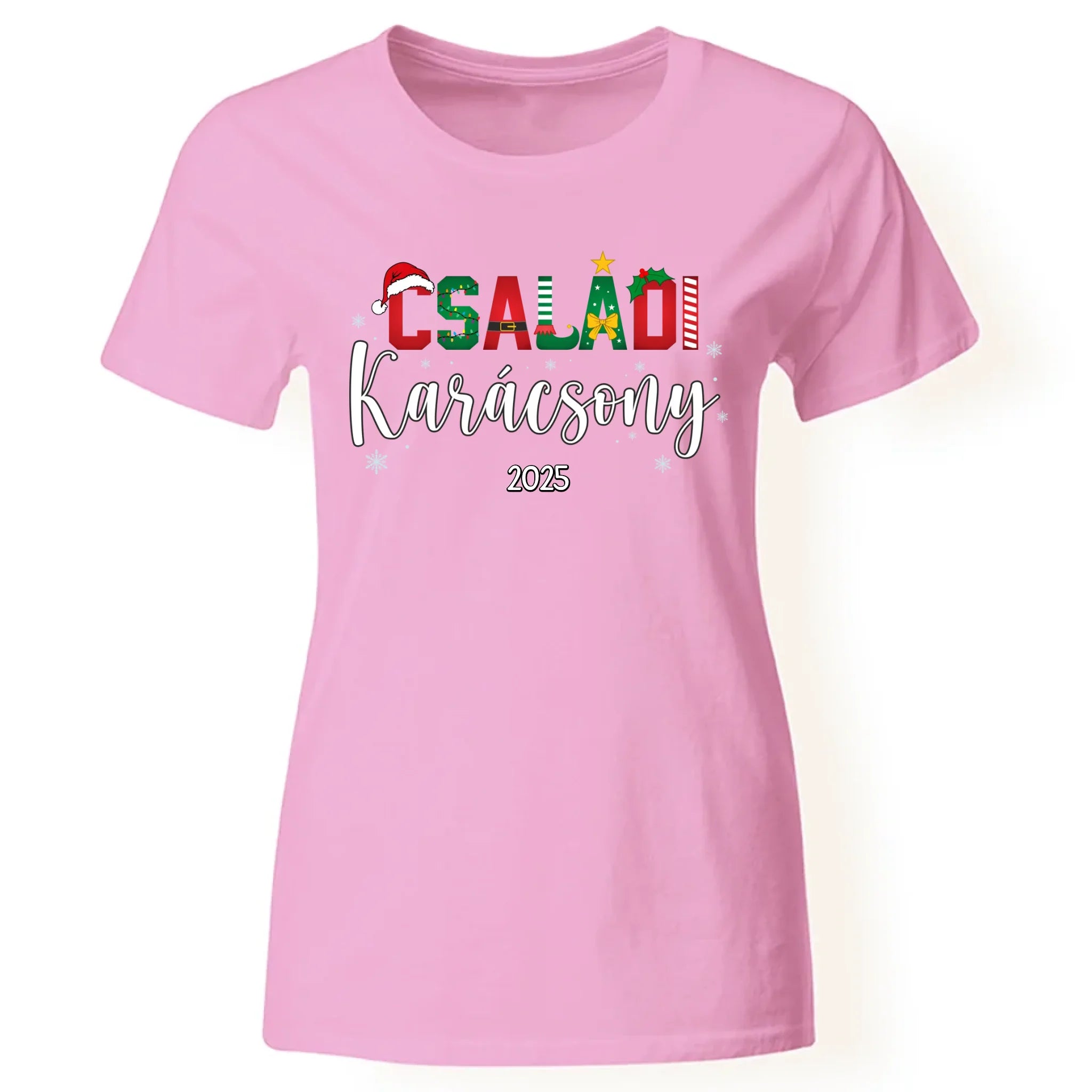 Családi Karácsony női póló