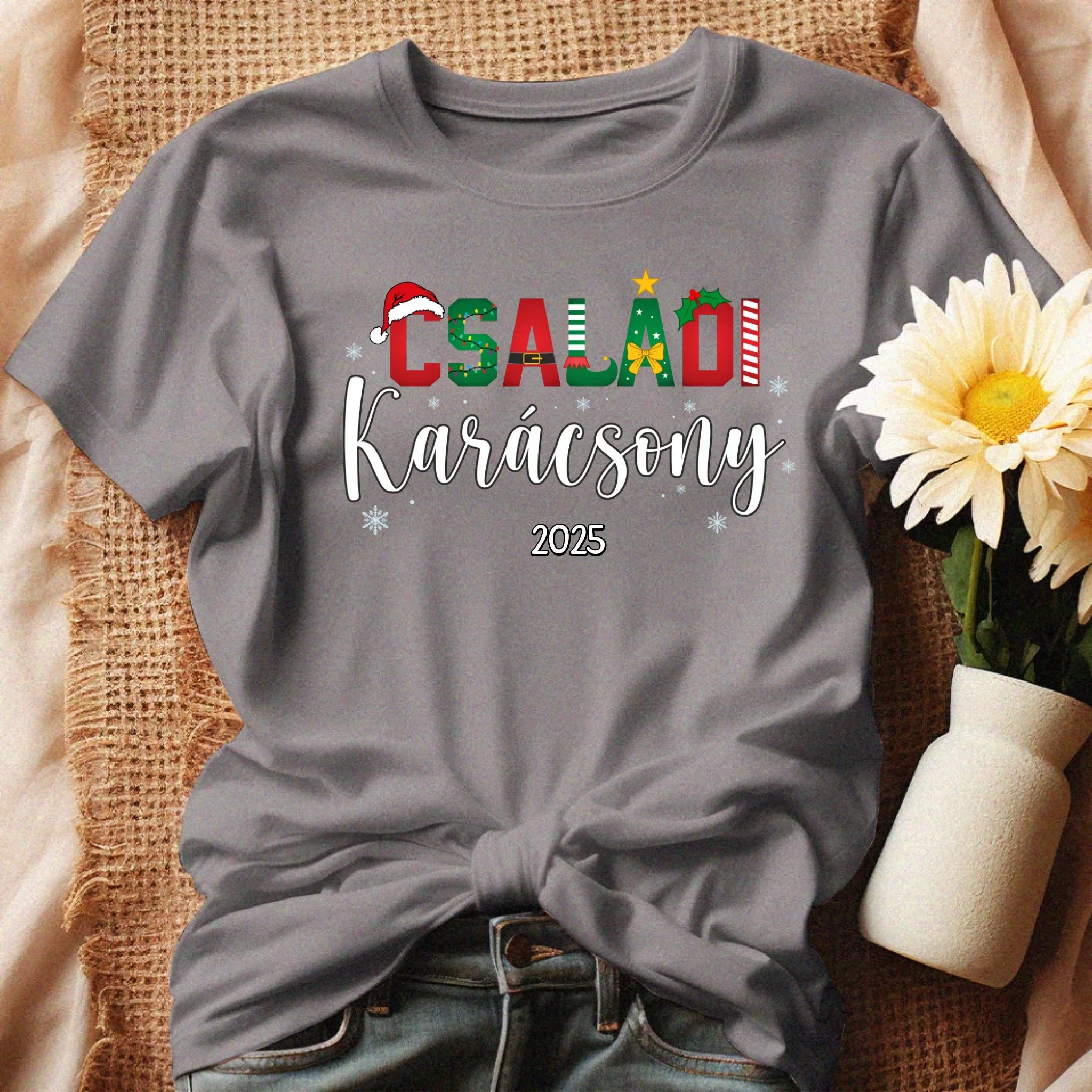 Családi Karácsony női póló